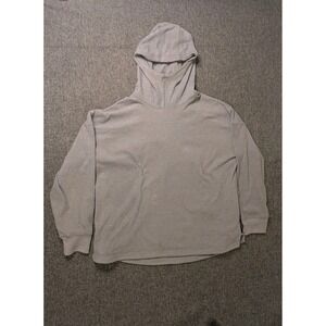 DIP Men's Hoodie Gray Long Sleeve Pullover Hooded Sweatshirt size XXL
